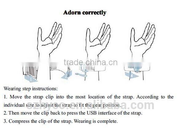 Personalized Signature 3D Pedometer Smart Watch