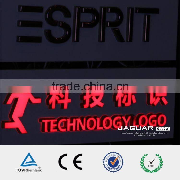 hotel sign board LED alphabet acrylic channel letters for decorative