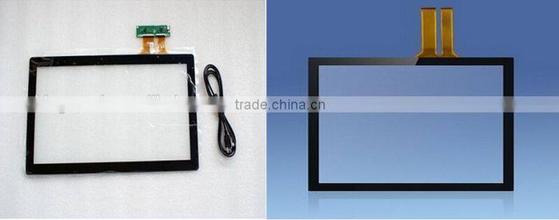 13.3 Inch projected capacitive touch screen capacitive multitouch screen 10 touch points