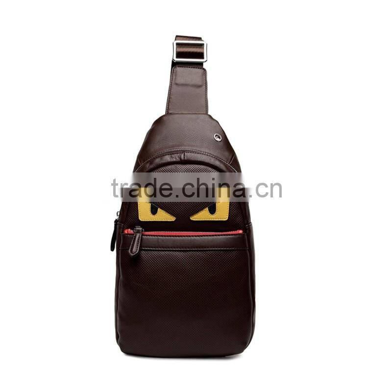 2016 Factory direct wholesale trade imported cowhide messenger bag for men,cool men's leather shoulder bag