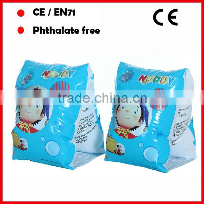 Kids PVC inflatable pool arm floats inflatable swimming arm rings