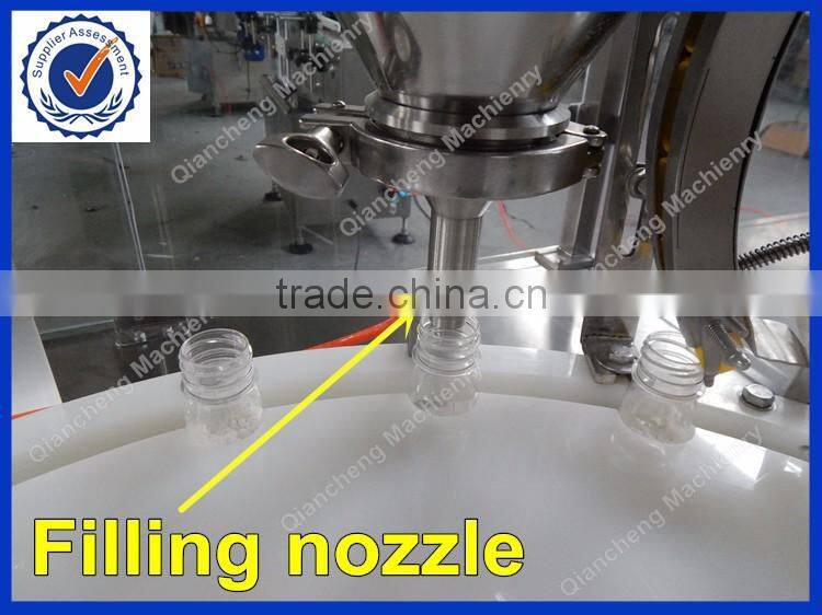 Free shipping automatic powder filling machine,pet bottle powder filling line
