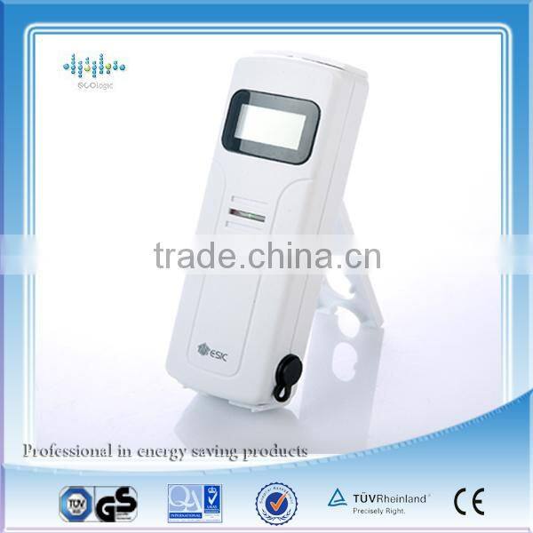 Wireless temperature sensor with transmits temperature from manufacturer