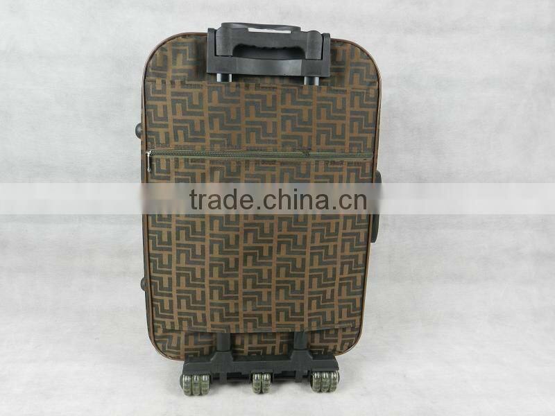 1pc promotional 22'' cabin luggage 600D1200D1680D polyester trolley luggage