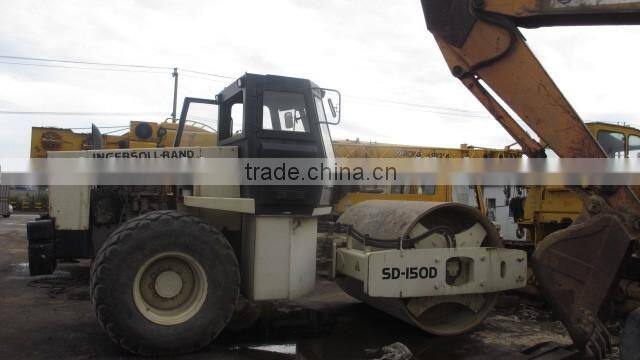 Used Single Drum Vibratory Road Roller SD-150D for sale