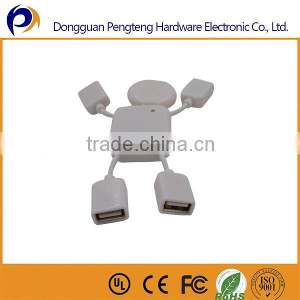 4 Ports USB Hub Mobile Phone Holder