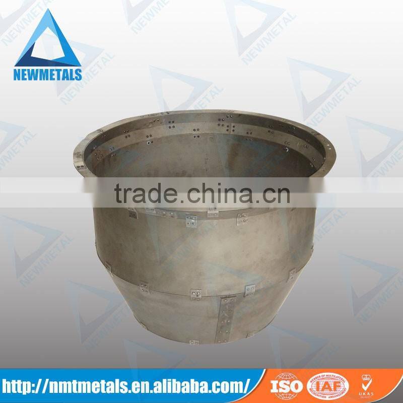 high temperature vacuum furnace tungsten molybdenume components heat shield/reflecting screen