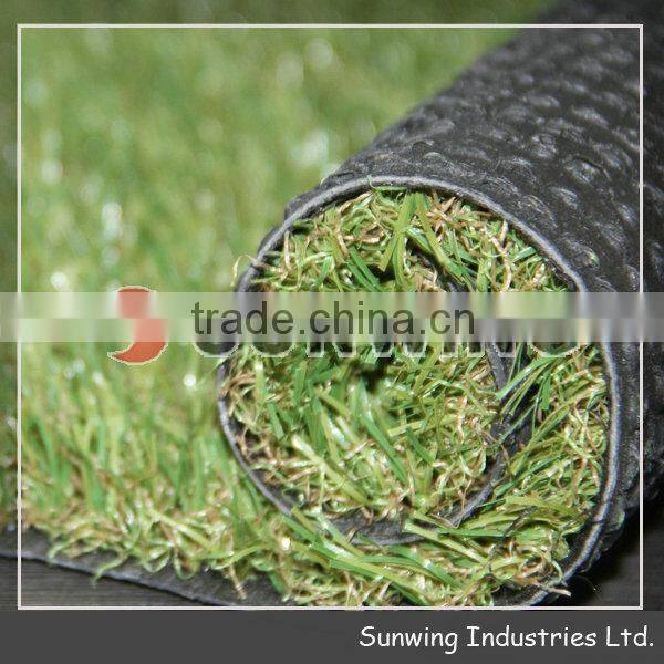 Sunwing wholesale artificial grass for landscaping garden roadside