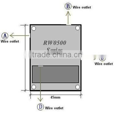 Cuboid Reset Display Anti theft Tether
