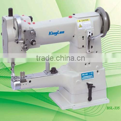 Single needle cylinder bed unison feed lockstitch sewing machine/shoes mending machine BSL-335