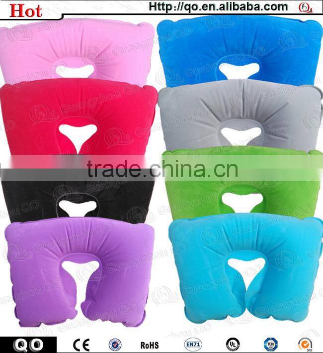 Wholesale best design mini inflatable airplane pillow