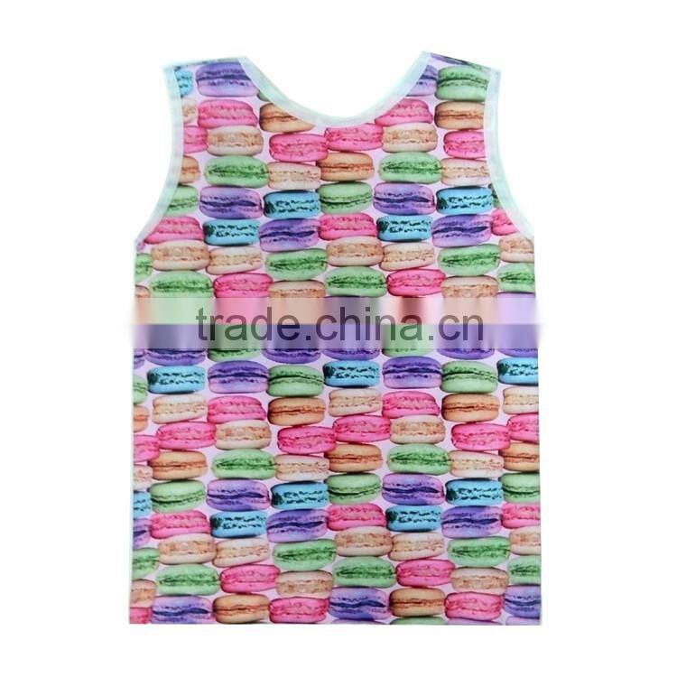 2016 girls summer outfit kids clothes tops