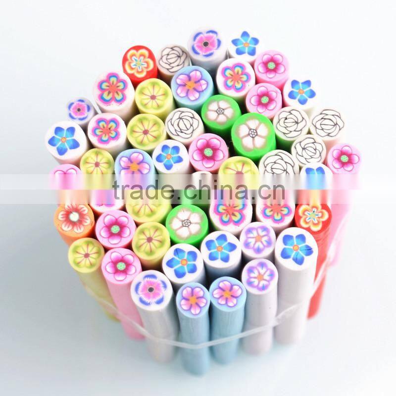Fruit Nail Art Fimo 12 Styles 3D Design Decoration Tips Rose Fimo ZX:RT683