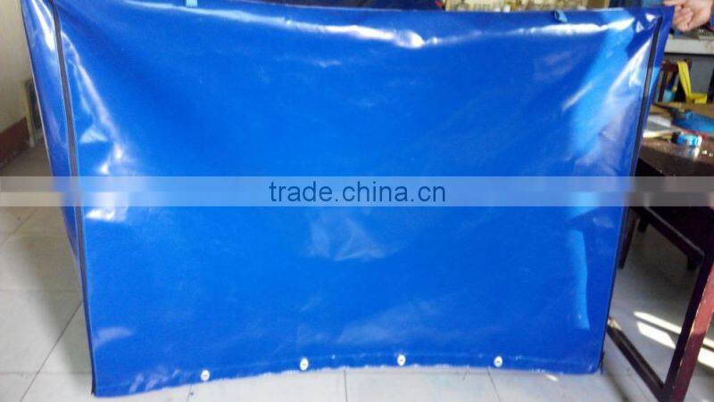 Winter open trailer truck covers tarps protection