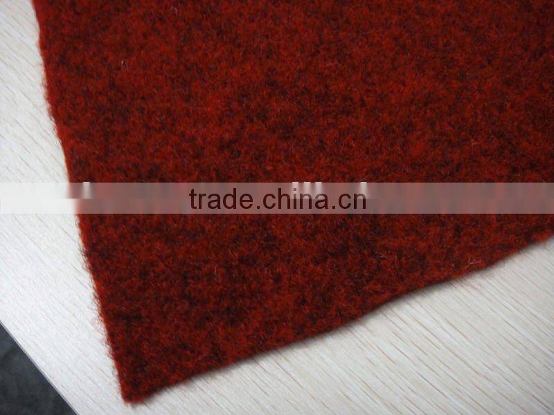 Top red carpet shaggy outdoor with backing