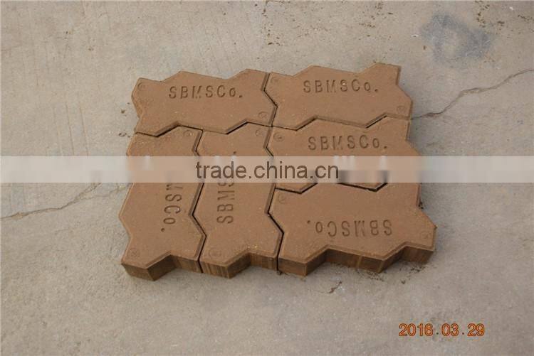 WT1-10 clay paver interlock brick making machine