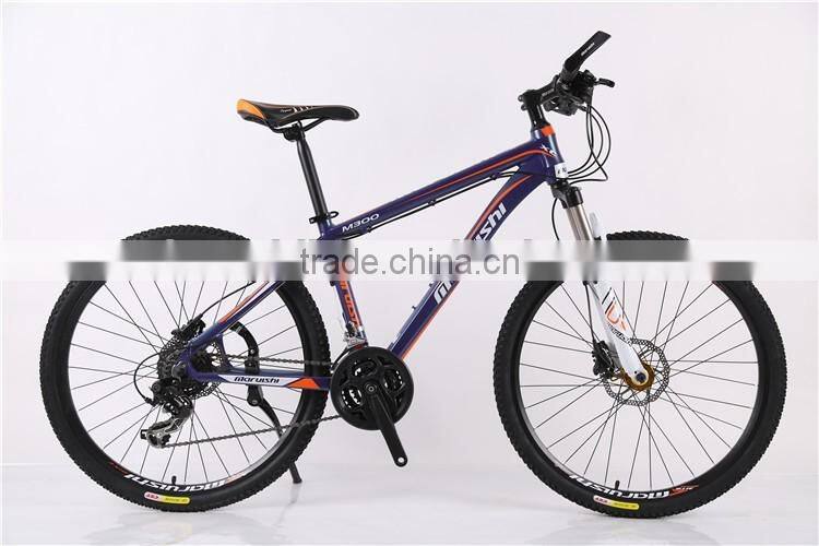 2016 21 speed steel mountain bike mtb for men with spoke wheel