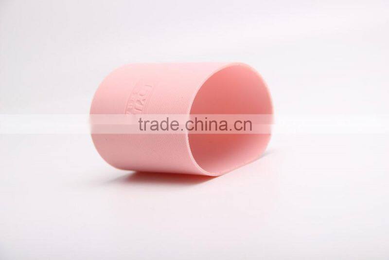 Double Wall Borosilicate Glass Tea Coffee Bottle with Bamboo Lid