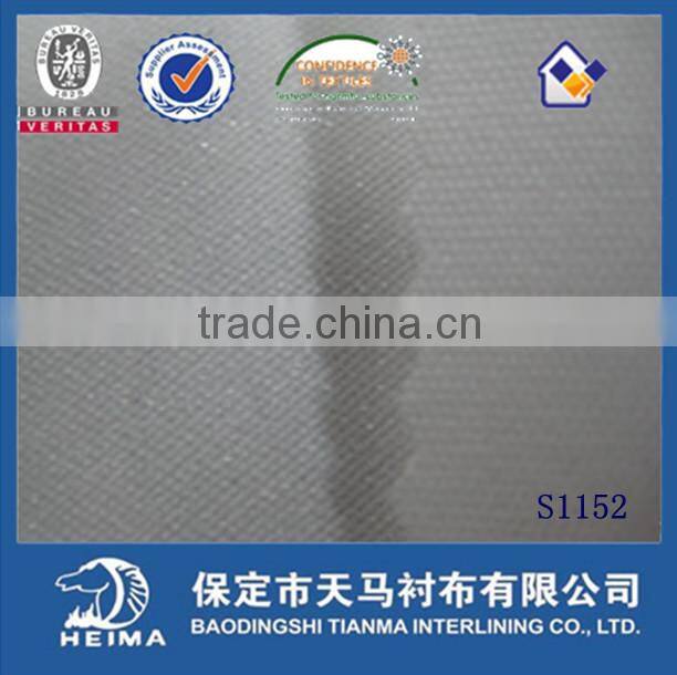 top fuse 100%polyester shirt collar interlining linings series