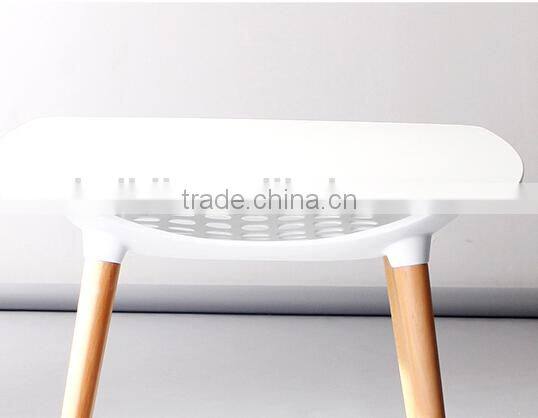 santang new wholesale indoor high-glossy K/D plastic dining table 1545a