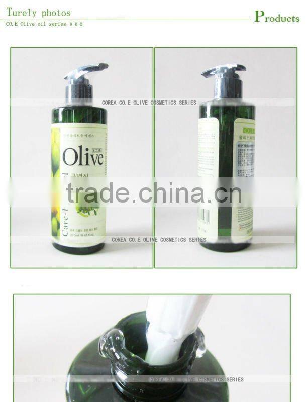 olive cosmetics hair care products shampoo body lotion hair gel