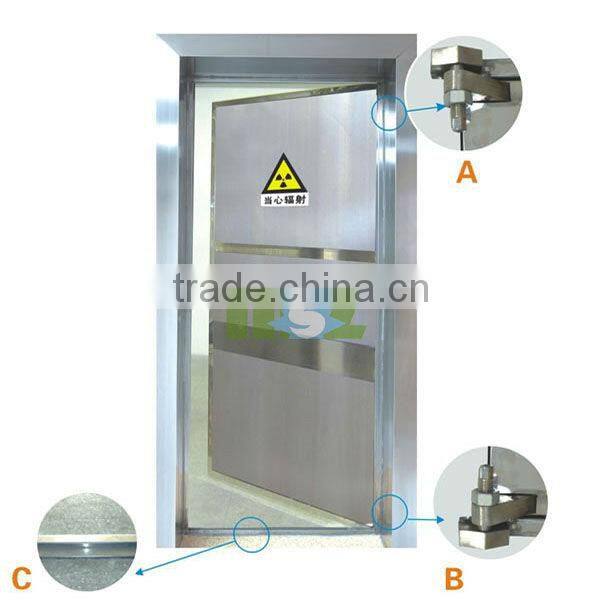 CMEF hot sale-MSLLD01 x-ray stainless steel anti-radiation lead door