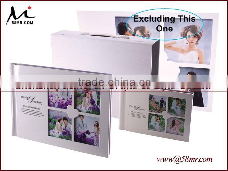Nice Digital Wedding Photo Album Cover, Leather Acrylic Album Cover Design