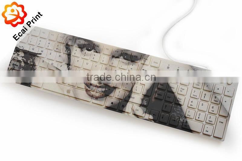 2016 retail custom made sublimation keyboard mouse