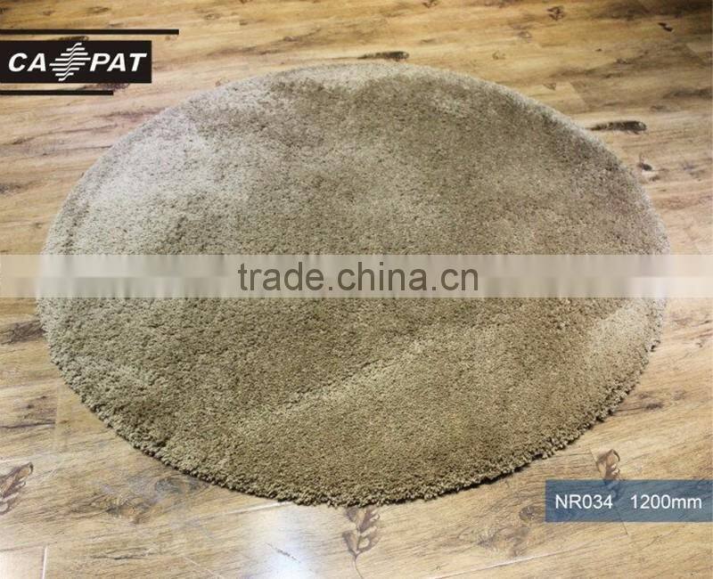 100% polyester microfiber shaggy rug ground cover mat ground cover mat NR034