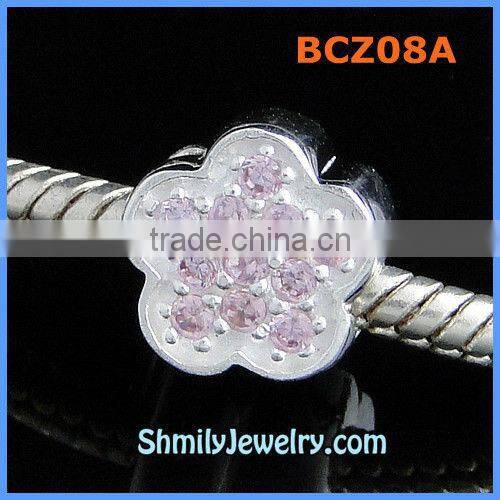 Wholesale Antique Cystal Silver Beads For Jewelry Making BCZ06B