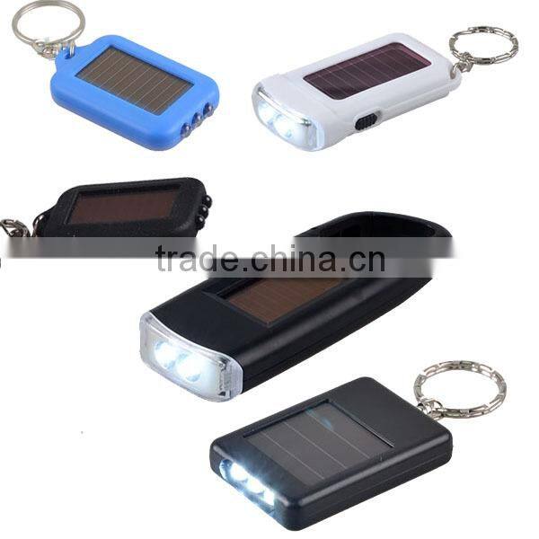 High quality 2 led Mini solar torch Portable Style