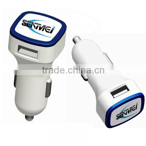 Mobile power supply 2 port usb car charger 12v