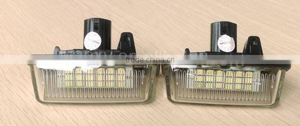 Best Price Auto Parts Led License Number Plate Light For Toyota Crown Car with E4 CE ROHS certificates