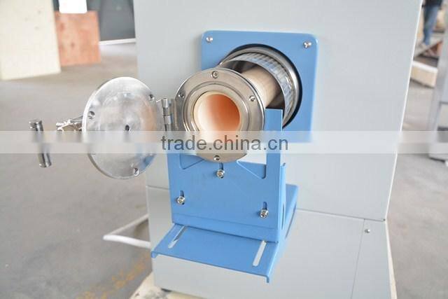 lead melting rotary furnace/rotary tube cvd multi zone furnace