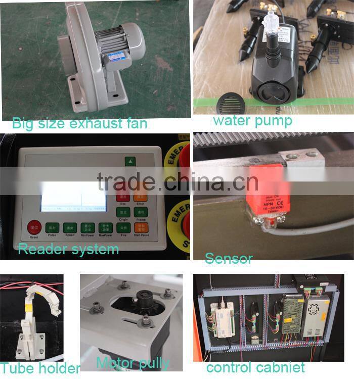 laser engraving cutting machine for acrylic,rubber,wood,plastic and nonmetal materials