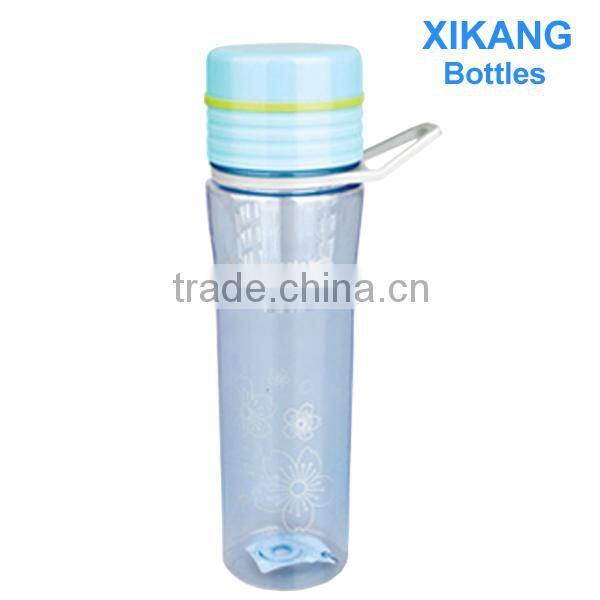 food grade plastic drinking water bottle with handle