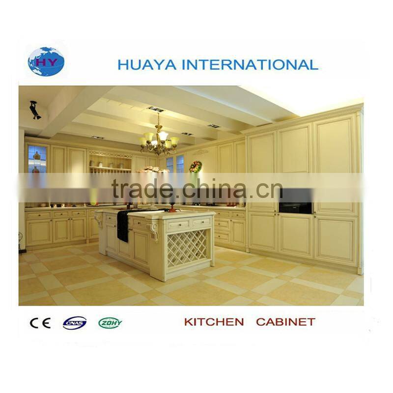 Solid Oak Wood Kitchen Cabinet