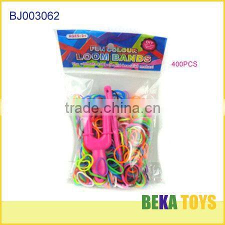 Popular diy rubber watch loom band kit make rain loom bracelet