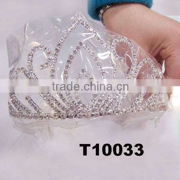 bride rhinestone metal crown wedding crown bride crown tiaras