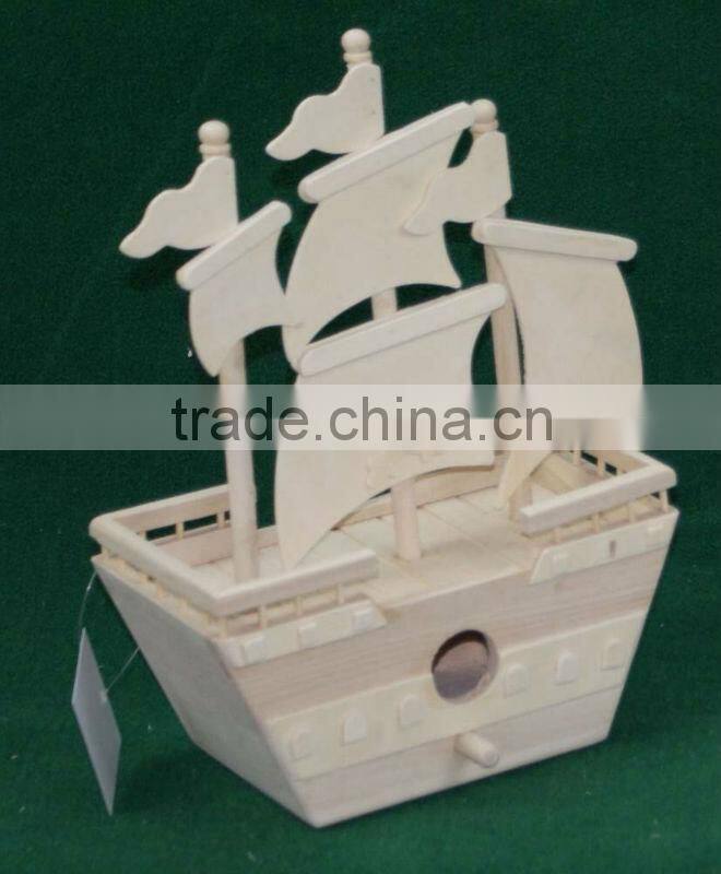 2013 New Design Wooden Pizza Box