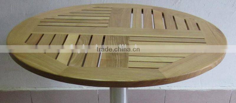 Plastic wood cafeteria dining bar square table top T28