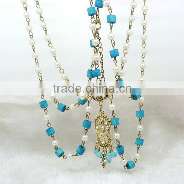 nickle free boho style small moq jewelry head chain headband