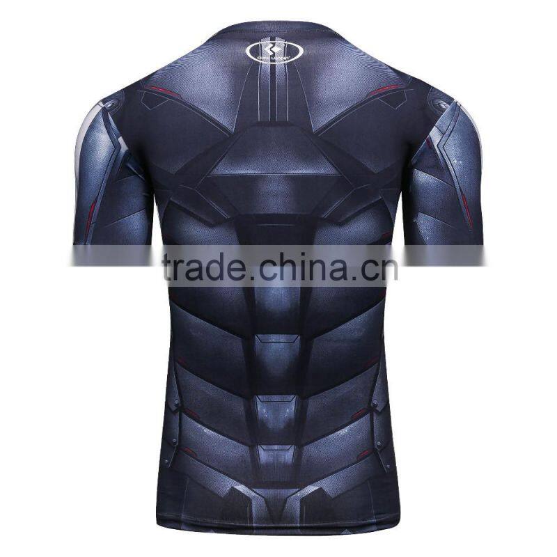 2016 Movie Superman v Bat-man/Wonder Man T-shirt Cool Novelty Tshirt Men Dawn of Justice Tee Sports T-Shirts