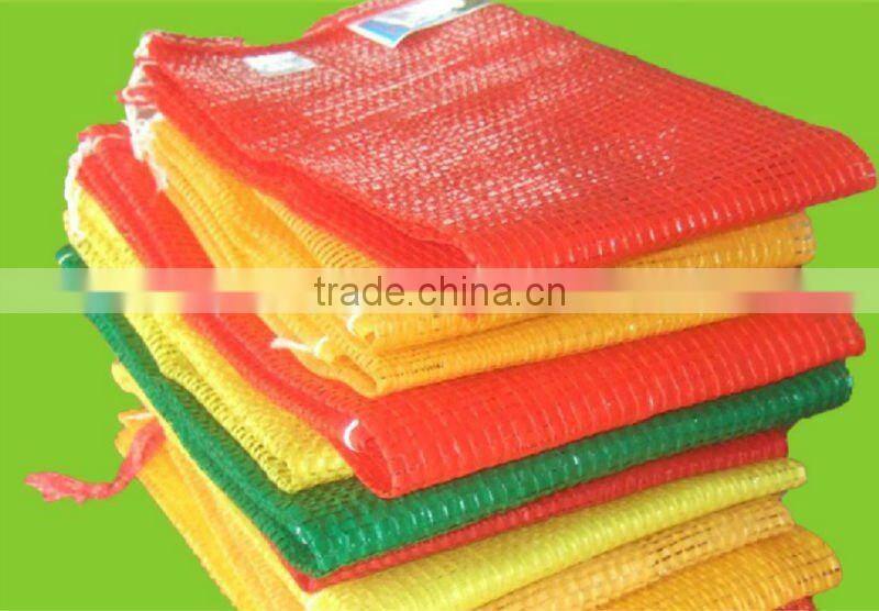 Raschel Mesh Plastic Bag with Side Bottom