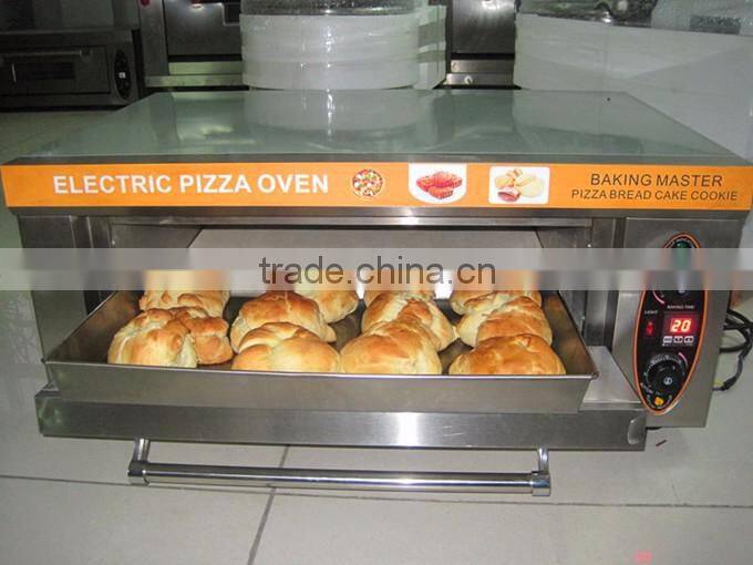 Sinochef 1 Deck 1 Tray Electric Stone Fire Pizza Oven with timer