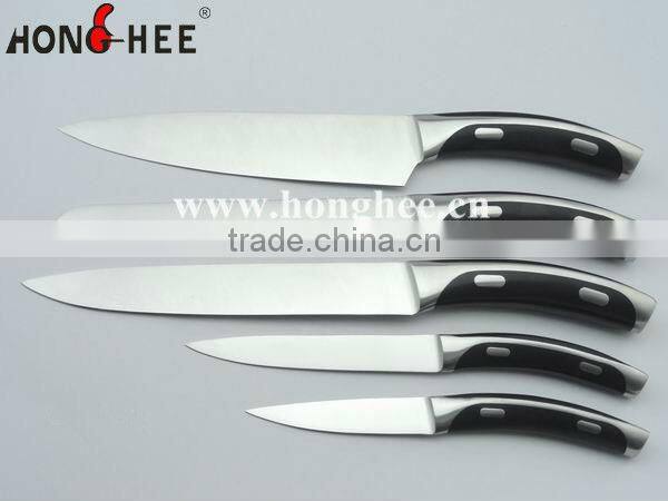 5 Pcs Kitchen Knife With Hollow Handle
