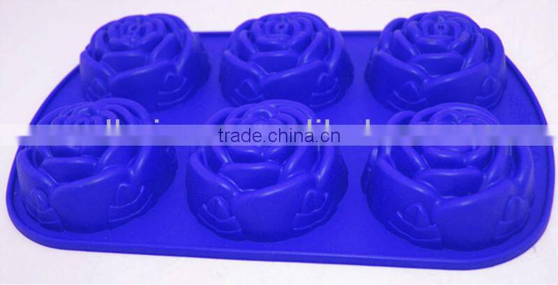 non stick decorative bakery disposable silicone cupcake tray