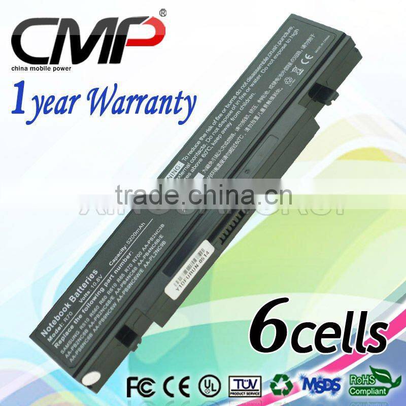CMP external replacement 6cells Laptop Batteries for SAMSUNG R39 R40 R45 R65 R70 AA-PB2NC6B notebook battery