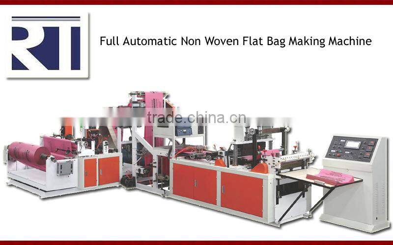 Full Automatic Non-woven Flat Bag Machine Price