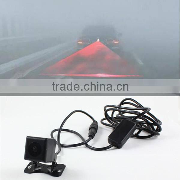 car defense system alarm laser warning light anti-collision brake tail lights led laser rear fog lamp
